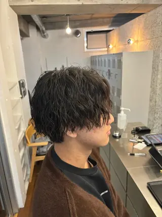 パーマ 💈メンズパーマ特化 金子温貴💈のヘアスタイル