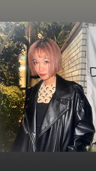 ショート 捺葵 @72tomi__のヘアスタイル