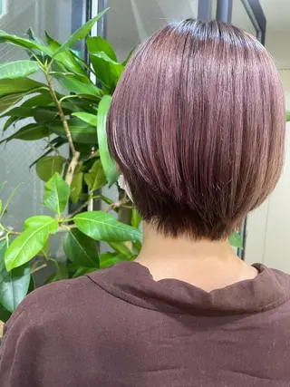 ショート クスカワ ノリエのヘアスタイル