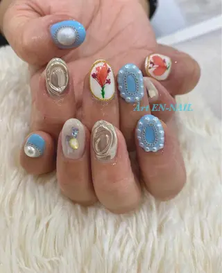 ネイル ＥＮＮＡＩＬ野中本店所属・EN_NAIL 野中本店Ayakaのネイルデザイン