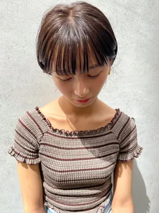 ショート カラー a moment(モーメント)所属・蔵前 デザインカット KOBAYASHIのその他イメージ