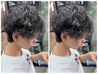 パーマ メンズ 土岐 仁/メンズ専門 パーマ特化美容師🌀のヘアスタイル