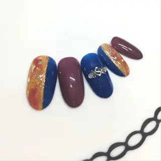 ネイル nail salon＆school felice所属・フェリーチェ瑞江店 新山のネイルデザイン