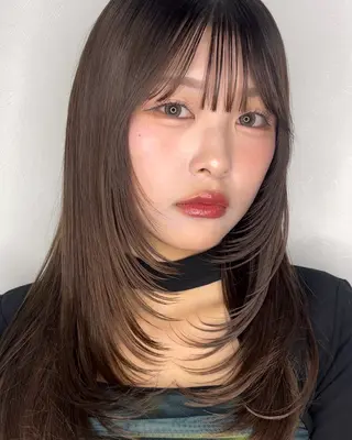 ロング 剣持友希/ifh iizuka/高崎のヘアスタイル