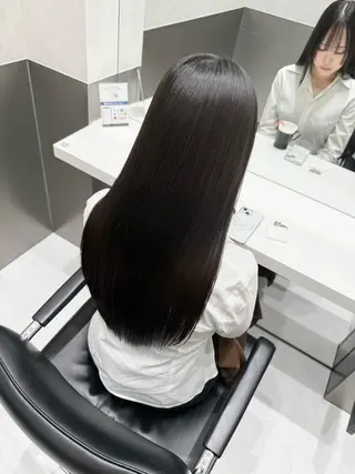 ロング 美髪職人あお🦕 髪質改善｜原宿のヘアスタイル