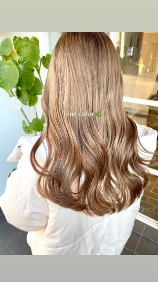 ロング カラー ふるやま あいか🎀のヘアスタイル