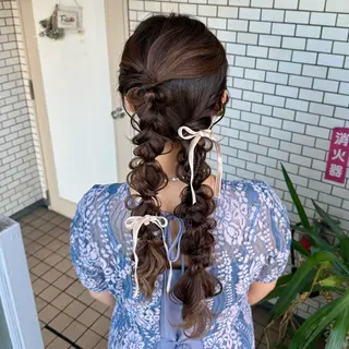 ロング ヘアアレンジ 褒められヘアメイク /‎ボブ女子🐶みおのその他イメージ