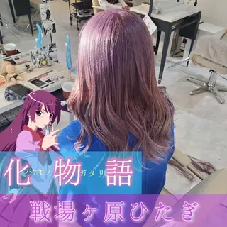 ロング カラー 派手髪/ハイトーン/ エクステ✨ユウキのヘアスタイル
