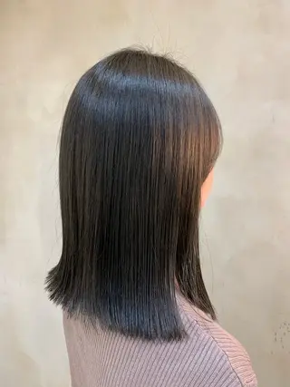 ミディアム カラー 矢場町/ダブルカラー /レイヤー/アリサのヘアスタイル