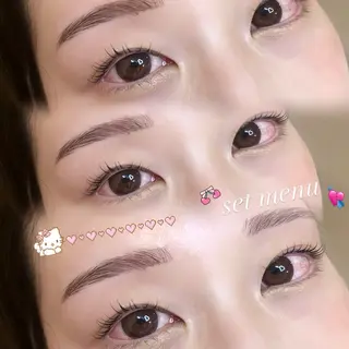 アイブロウ 束感マツエク/梅田/ パリエク🎀Rioのマツエク・マツパデザイン