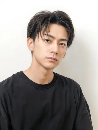 ショート パーマ メンズ 鹿子島 昇彦のヘアスタイル