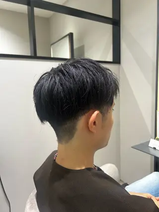 メンズ 平日カットモデル 高岡/山崎開世のヘアスタイル