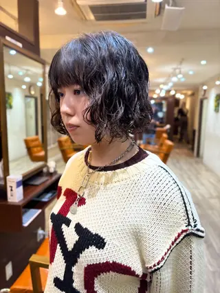 ショート パーマ enVOGUE🌀 宮本泰周のヘアスタイル