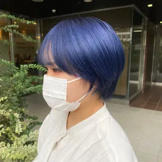 ショート カラー Happiness CLOVER八木店所属・石井 陽海のヘアスタイル