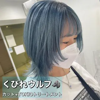 ミディアム silly所属・レイヤーカットモデル 募集中　ukaのヘアスタイル
