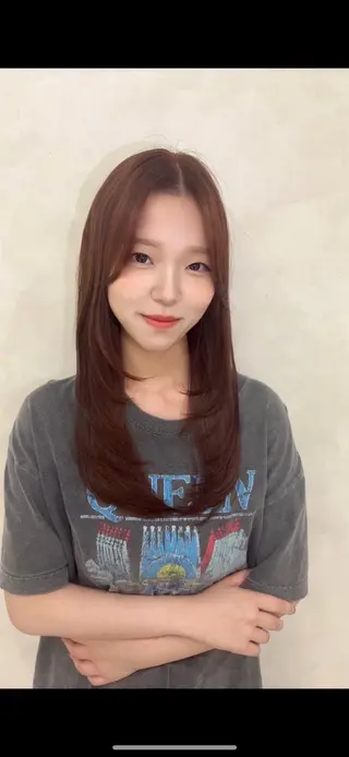 ロング カラー 艶髪color🎀 meikaのヘアスタイル