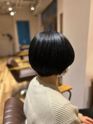 ショート 🍒ケアカラー🍒 AKAね🤍のヘアスタイル