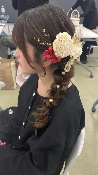 ロング ❁ヘアメ❁ YUMI ❁ゆみ❁横浜桜木町のヘアスタイル