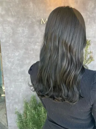 ロング 竹田 紀美のヘアスタイル