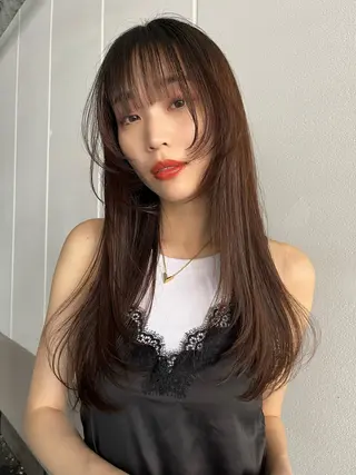 ロング カラー レイヤー,ボブ / 彩未のヘアスタイル