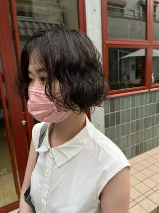 パーマ SALOWIN新宿三丁目frente所属・髪質改善/艶カラー MISATOのヘアスタイル