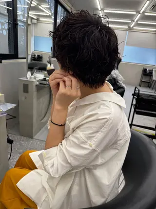 ショート 顔周り🇰🇷ロンド レイヤー✨カジワラのヘアスタイル