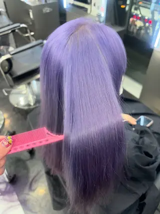 ロング カラー ヘアアレンジ ミルクティー/ピンク カラー/ みう🎀のヘアスタイル