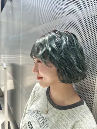 ショート カラー 木村 心海☆明石のヘアスタイル