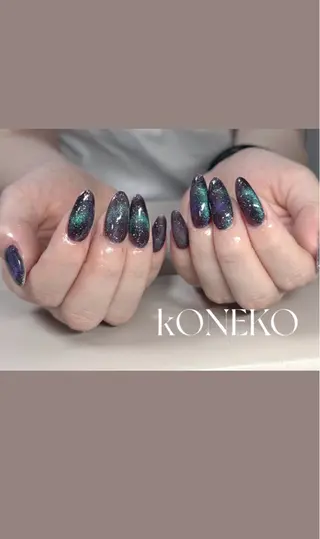 ネイル コネコネイルサロン モデル用のネイルデザイン