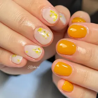 ミディアム ネイル richeri beautyのネイルデザイン