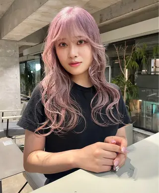 カラー *♪ひなた ⋆カットモデル募集のヘアスタイル