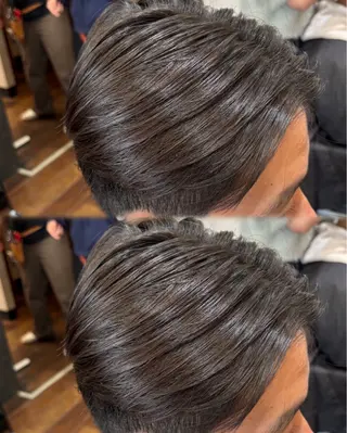 ショート パーマ メンズ メンズ支持率No1 毛流れ特化/黒部由徒のヘアスタイル