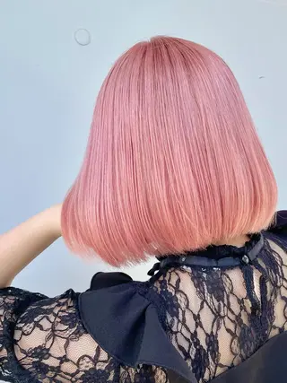 ミディアム もにか🌞原宿/渋谷 🌝ブリーチカラーのヘアスタイル