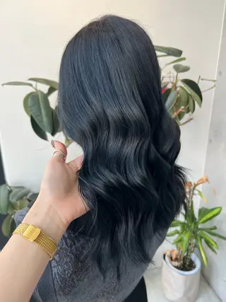 ロング カラー パーマ ヘアアレンジ メンズ キッズ ネイル マツエク・マツパ アイブロウ 丁寧なカウンセリング 🌿Chiemi🌿のヘアスタイル