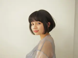 ミディアム 似合わせ艶髪カラー ❤️ハダユミのヘアスタイル