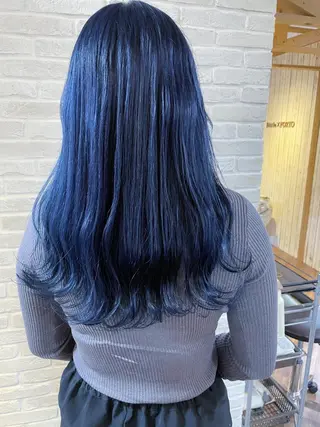 セミロング カラー hair salon Ranun髪質改善のヘアスタイル