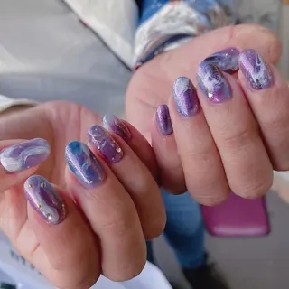 ネイル To Me Nail所属・🩵 mei🩵のネイルデザイン