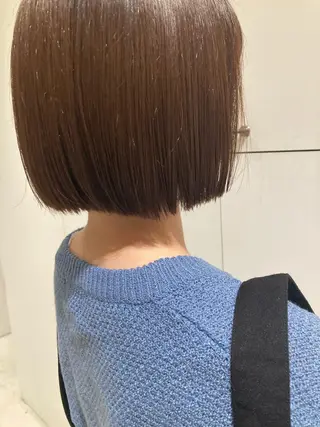 ショート カラー 透明感カラー🫧 nanohaのヘアスタイル