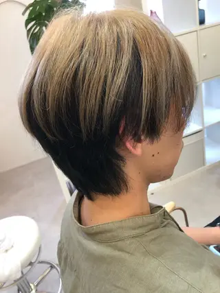 カラー メンズ sugi tomoのヘアスタイル