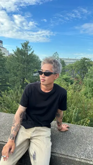 カラー メンズ 五十嵐 圭音のヘアスタイル