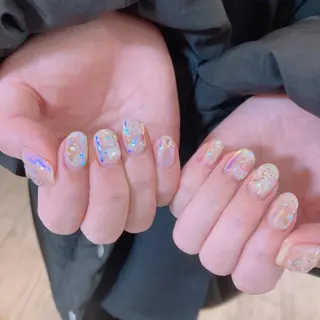 ネイル 韓国ネイル/ワンホン ネイル🎀表参道3分のネイルデザイン