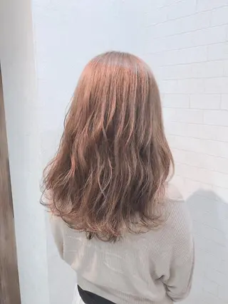 セミロング カラー 小森 拓哉のヘアスタイル