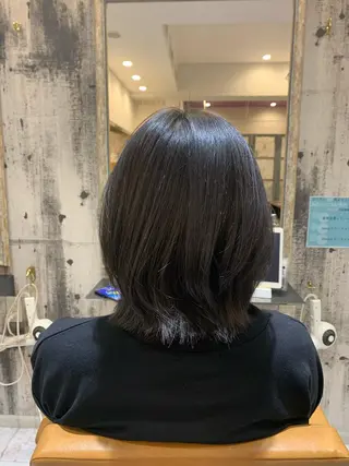 ミディアム カラー パーマ ヘアアレンジ ネイル Sia中野新橋 『JUNYA』のヘアスタイル