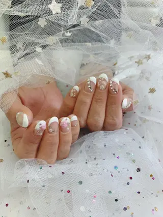 ネイル 🦋ネイルサロン ブラン🌈ゆりのネイルデザイン