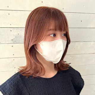 ミディアム 🇰🇷韓国風レイヤ ー🇰🇷の達人🔥のヘアスタイル