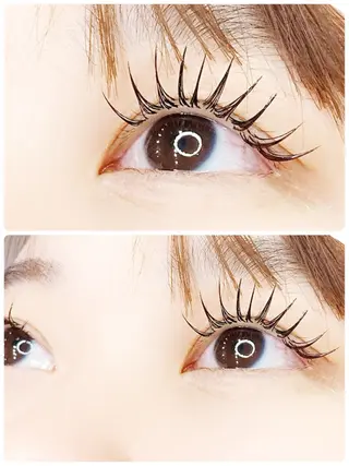 マツエク・マツパ ココラッシュ新宿西口所属・M. SHIORIのマツエク・マツパデザイン