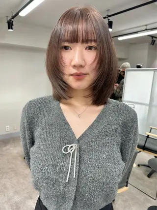 ミディアム カラー レイヤーカット🪄 耳ツボ🎀Ayumiのヘアスタイル