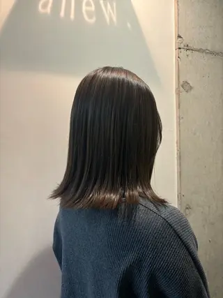 ミディアム 暖色カラー🍓 sachi🤍のヘアスタイル