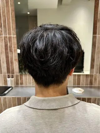 ショート メンズ 横浜/メンズ特化/ Farbe/田中颯斗のヘアスタイル