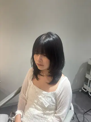 ミディアム 美髪✨艶髪✨髪質改善 カラー特化❣️二宮遥のヘアスタイル